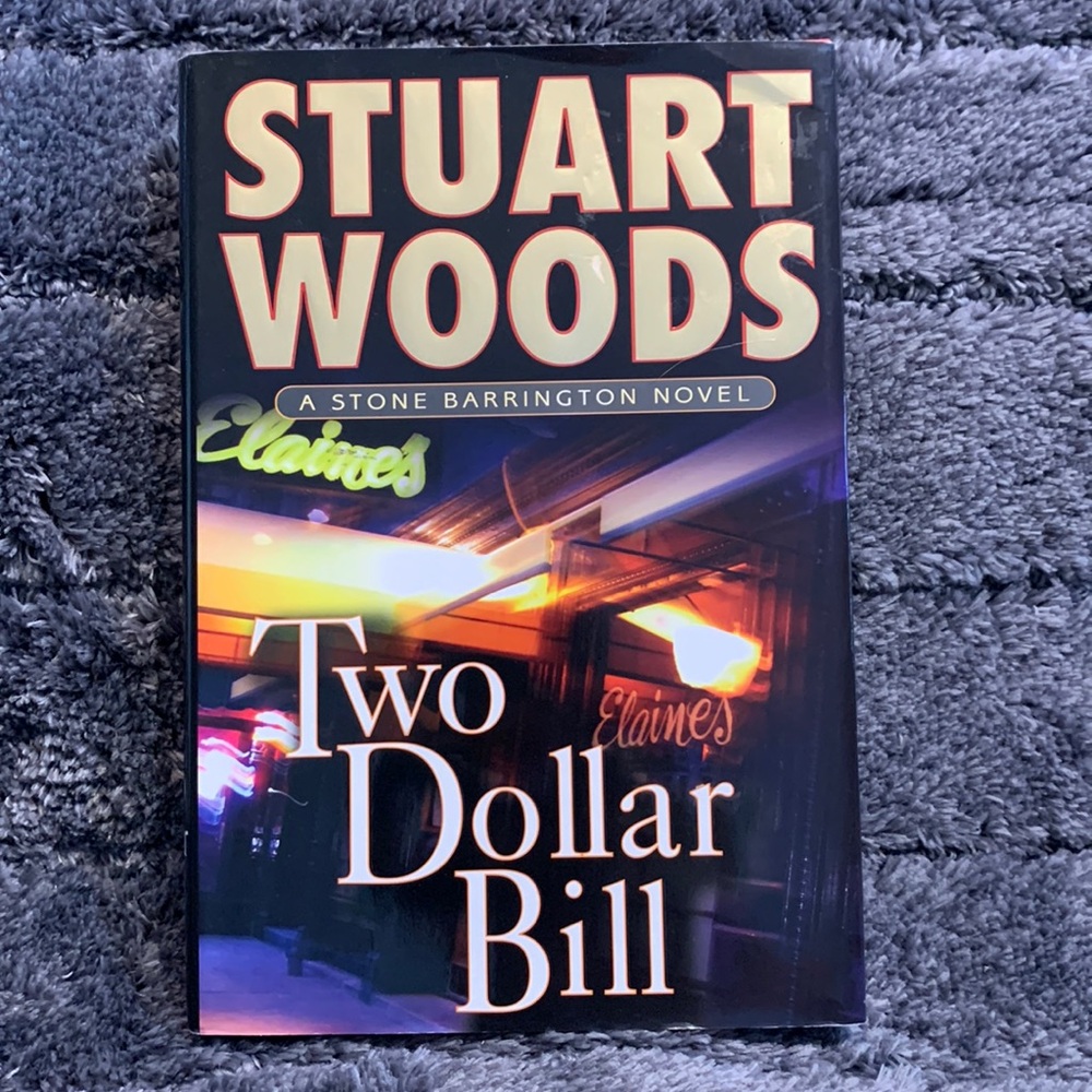 ☄️2/$15☄️Mystery. Two Dollar Bill. Stone Barrington novel by Stuart Woods